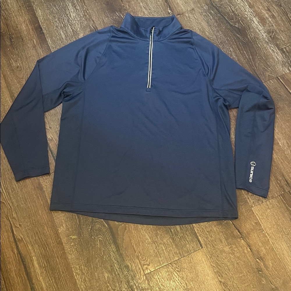 SUNICE Men's Tobey UltraliteFX Stretch Half-Zip Pullover XL LIKE NEW